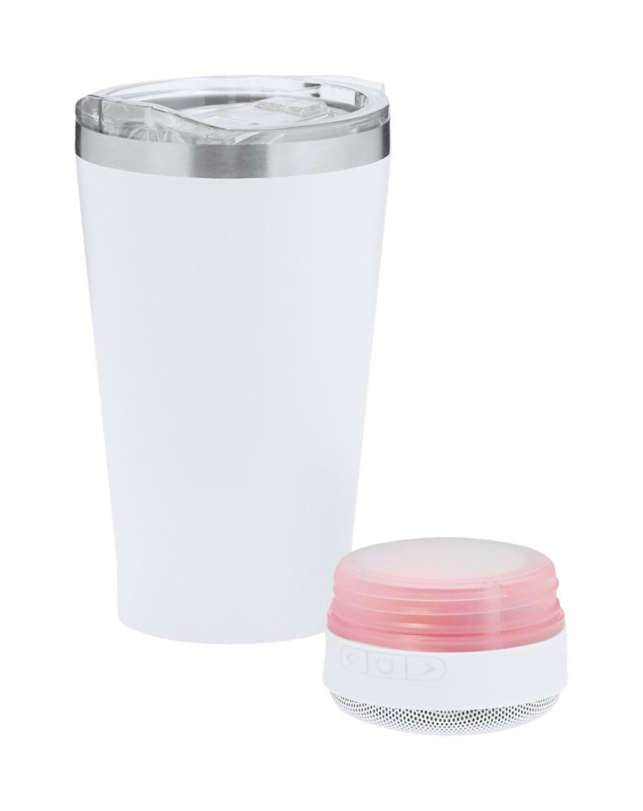 Tandix thermo cup with speaker