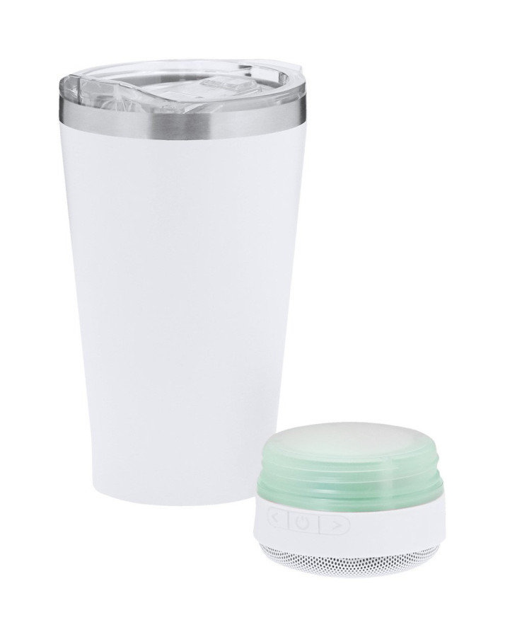 Tandix thermo cup with speaker