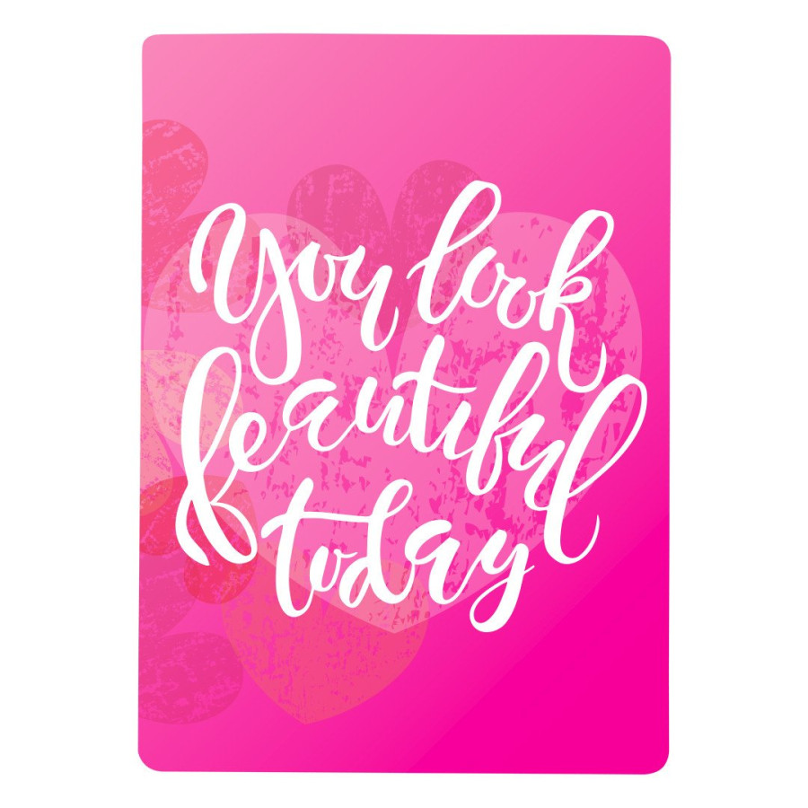 MEMO MATT, stoneware magnet, white