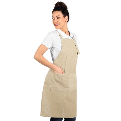 ECO CHEF, apron, 180 g/m2, beige