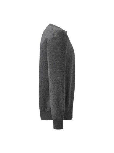 Fruit of the Loom, Classic Set-in Sweat, klasični muški duks, tamno pepeljasto siva, L