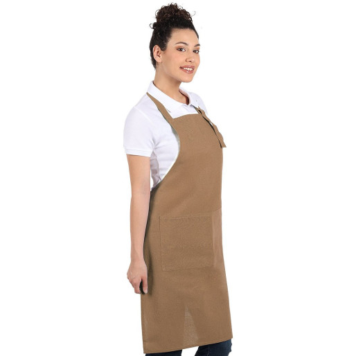 ECO CHEF, kecelja, svetlo braon