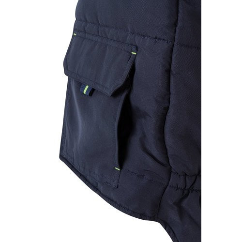 VL NERGAL. Postavljeni prsluk, dvobojni, sa više džepova (120g/m²), od poliestera (100%)