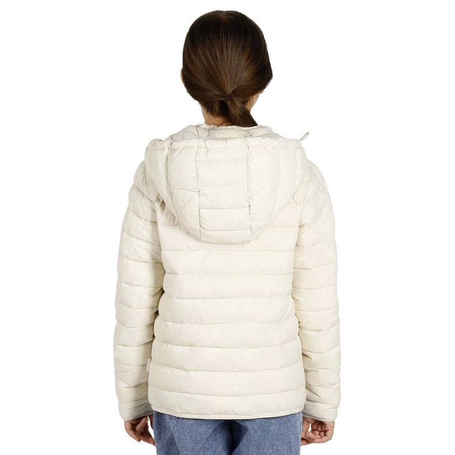 LIBERTY JACKET KID, kid's jacket with hood, off white