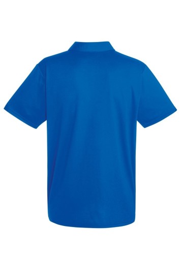 Fruit of the Loom, Performance Polo, Polyester Sports Polo Shirt, Royal Blue, L