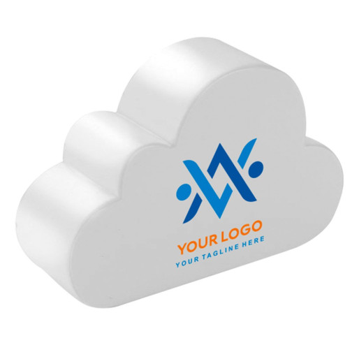 SKY, antistress cloud, white