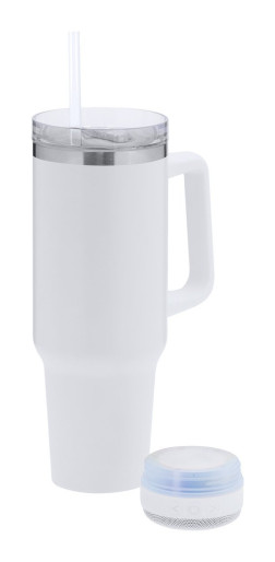 Tracir thermo mug with speaker