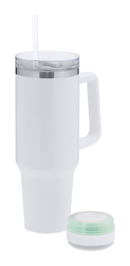 Tracir thermo mug with speaker