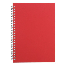 GRATZ, a5 wire-o notebook, red