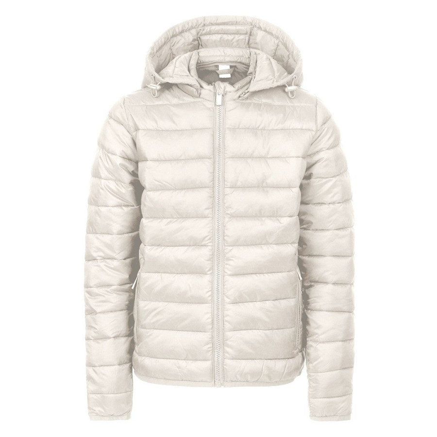 LIBERTY JACKET KID, kid's jacket with hood, off white