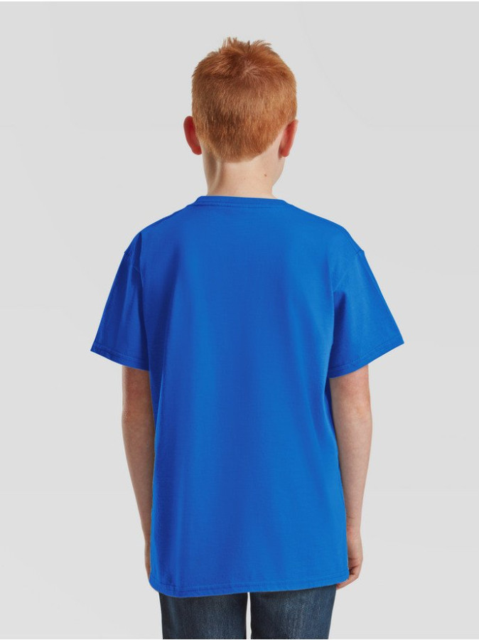 Fruit of the loom, KIDS ICONIC 195 T pamučna majca rojal plava 128 (7-8 godina)