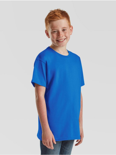 Fruit of the loom, KIDS ICONIC 195 T pamučna majca rojal plava 128 (7-8 godina)