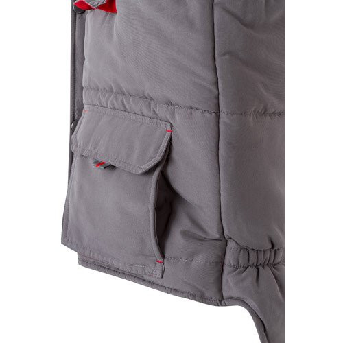 VL NERGAL. Postavljeni prsluk, dvobojni, sa više džepova (120g/m²), od poliestera (100%)