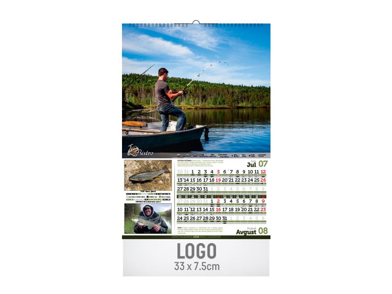 BISTRO, zidni kalendar