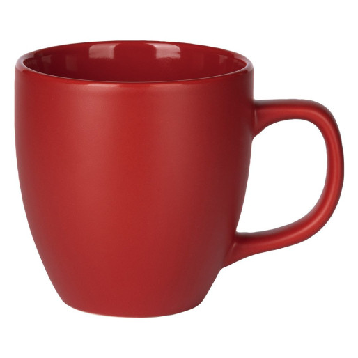 FLORENCE, stoneware mug, 420 ml, red