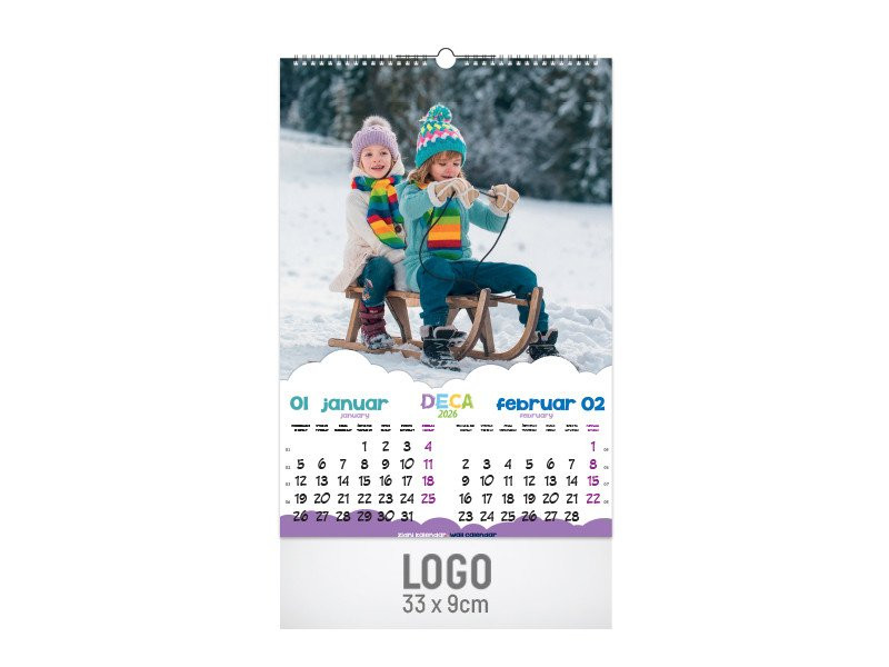 DECA, zidni kalendar