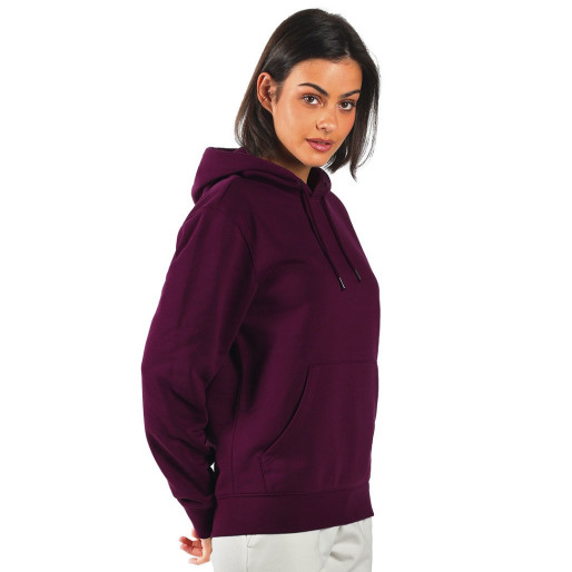 ABSOLUT HOODY 350, organic cotton hooded sweatshirt, 350 g/m2, plum