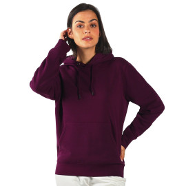 ABSOLUT HOODY 350, organic cotton hooded sweatshirt, 350 g/m2, plum