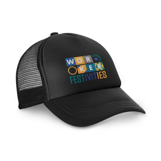 NICOLA BK. Polyester and mesh cap (150 g/m²)