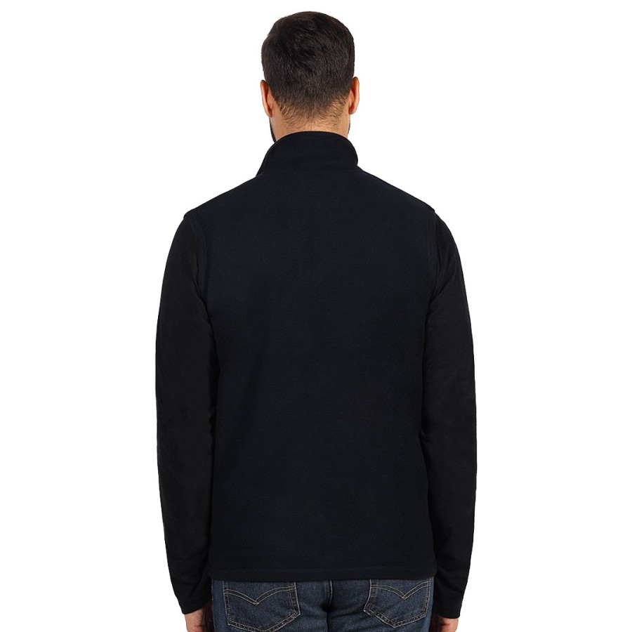 GLECHER VEST, polar fleece vest, blue