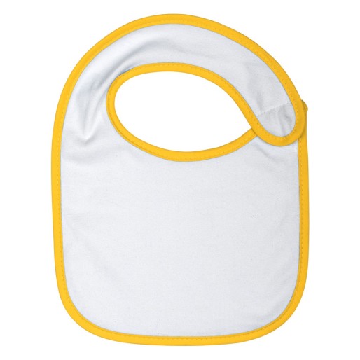 BABY, baby bib, yellow