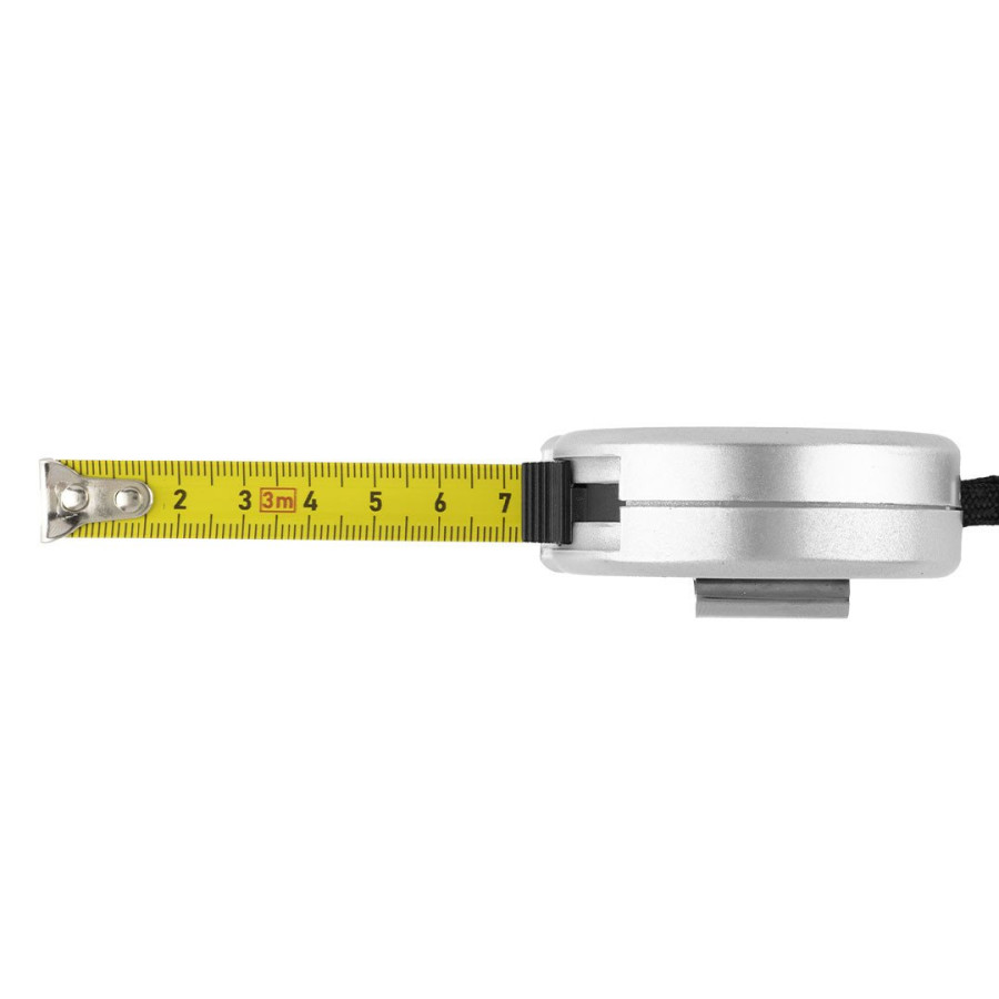 METRICO, tape measure 3 m, silver