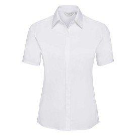 RUSSELL ULTIMATE STRETCH Women's Short Sleeve Shirt