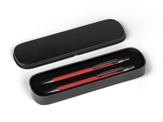 SANSA, Metal mechanical pencil and ball pen set