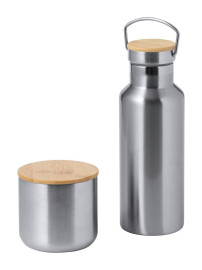 Debris insulated drinkware set