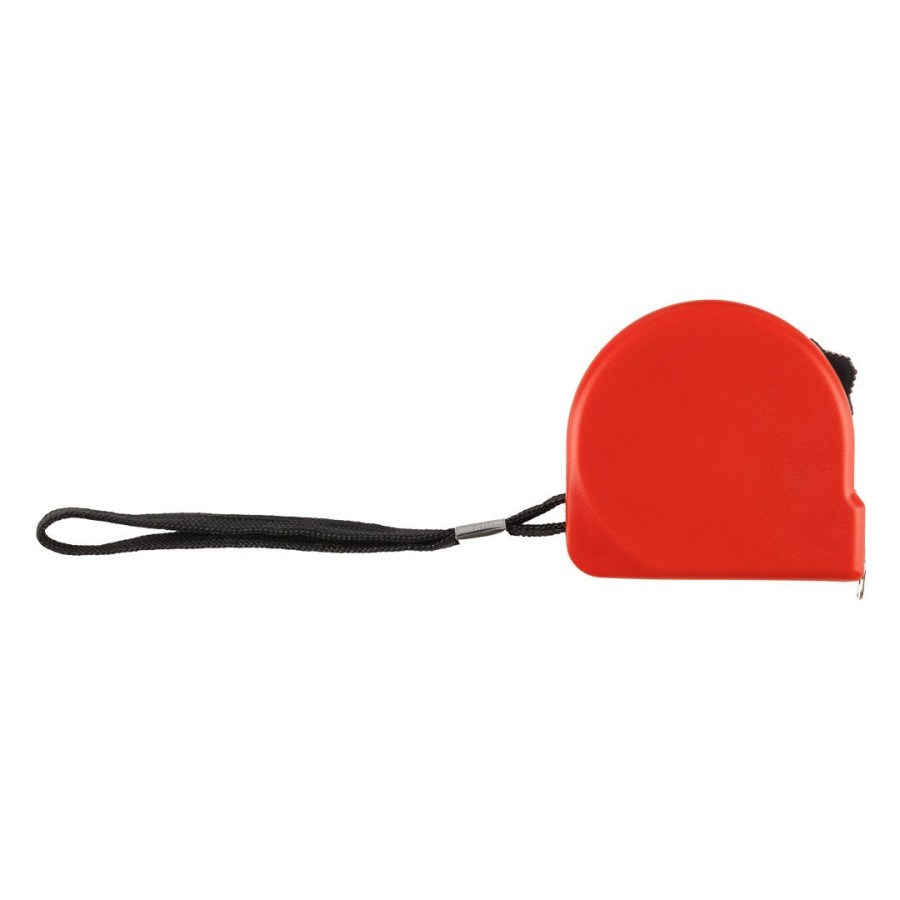 METRICO, tape measure 3 m, red