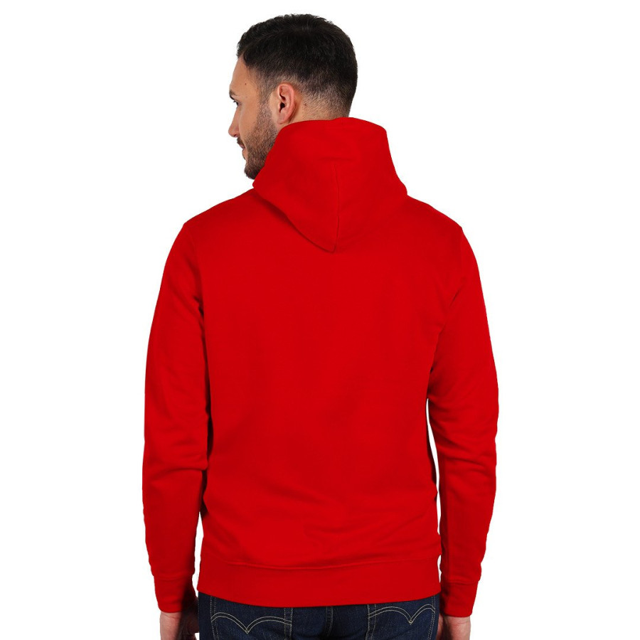 ABSOLUT HOODY 350, organic cotton hooded sweatshirt, 350 g/m2, red