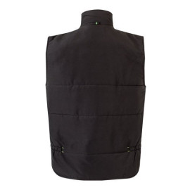 VL NERGAL. Padded vest, two-tone, multi-pocket (120g/m²), in polyester (100%)