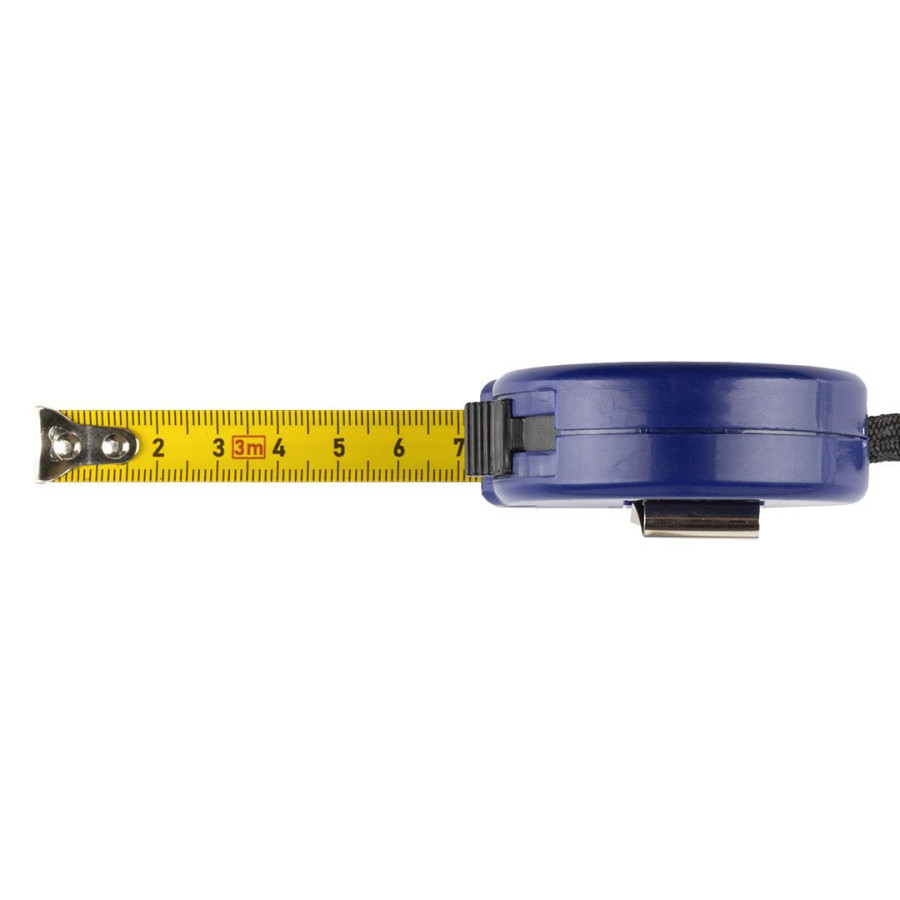 METRICO, tape measure 3 m, blue