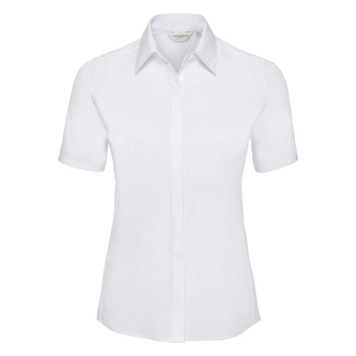 RUSSELL ULTIMATE STRETCH Women's Short Sleeve Shirt