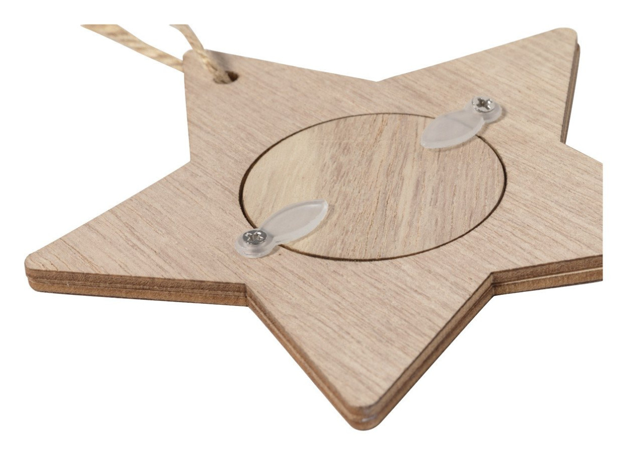 Jorik photo frame Christmas tree ornament, star