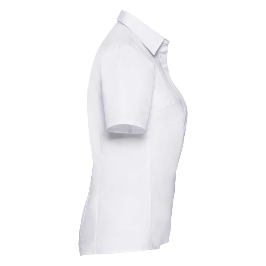 RUSSELL ULTIMATE STRETCH Women's Short Sleeve Shirt