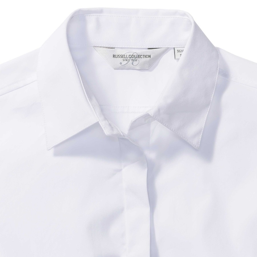 RUSSELL ULTIMATE STRETCH Women's Short Sleeve Shirt