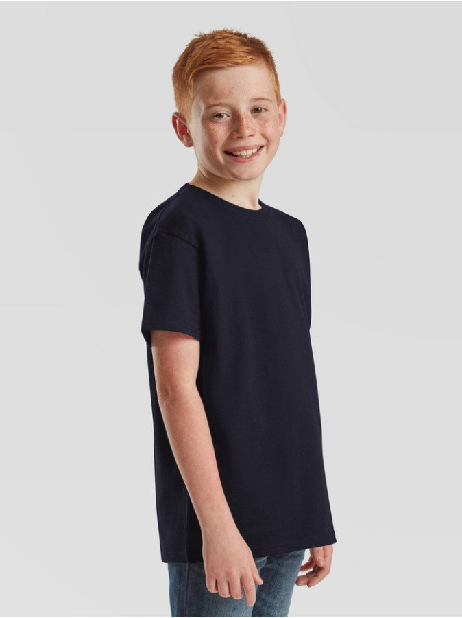 Fruit of the loom, KIDS ICONIC 195 T pamučna majca tamno teget 104 (3-4 godina)