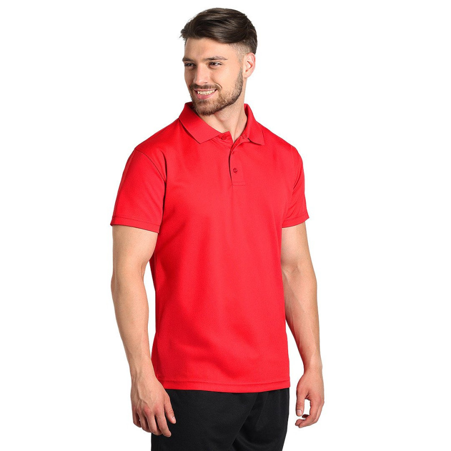 LACROSS, sportska polo majica, 130 g/m2, crvena