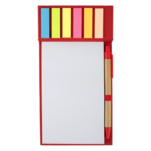 SKY, set za beleške, crveni