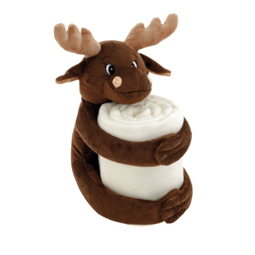 MOOSE. Ćebence sa plišanom igračkom