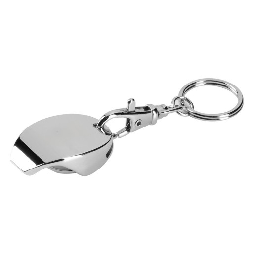 BASTION, metal key holder, 2 in 1, shiny metal