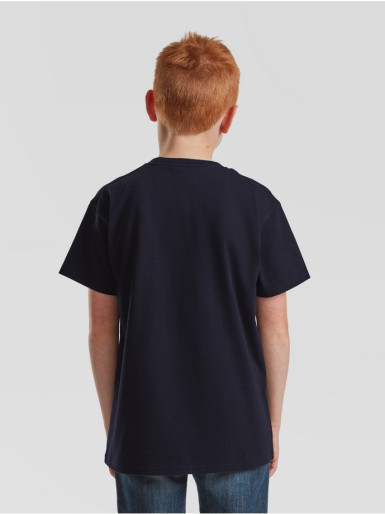 Fruit of the loom, KIDS ICONIC 195 T pamučna majca tamno teget 128 (7-8 godina)