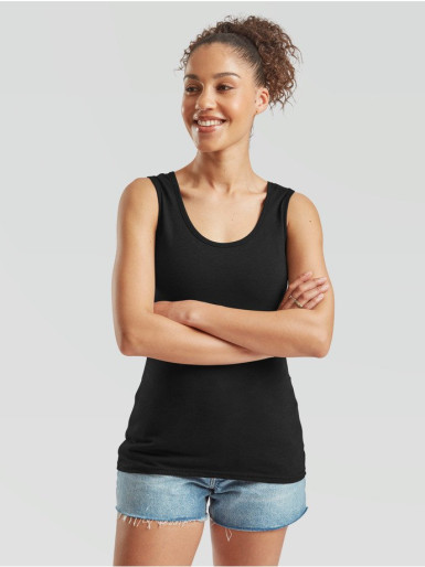 Fruit of the Loom, Ladies Valueweight Athletic Vest, Women's Athletic T-shirt, Ash Gray, 2XL