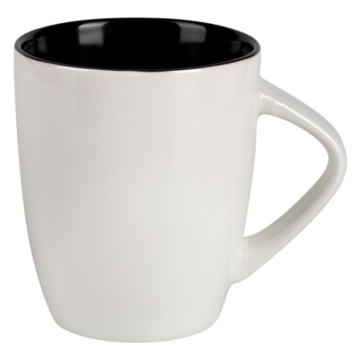 LILLY, porcelain mug, 300 ml, black