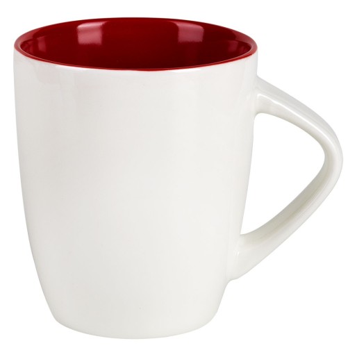 LILLY, porcelain mug, 300 ml, red