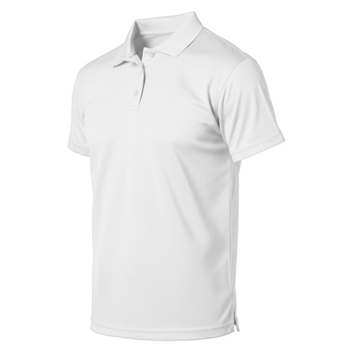 LACROSS, sportska polo majica, 130 g/m2, bela