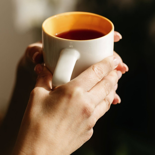 LILLY, porcelanska šolja, 300 ml, žuta