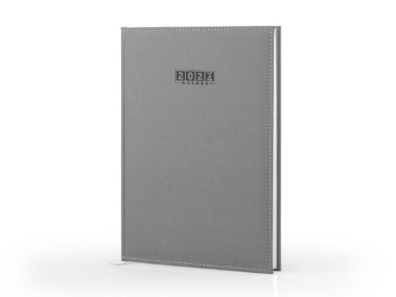 BENEFIT, rokovnik formata B5, srebrni