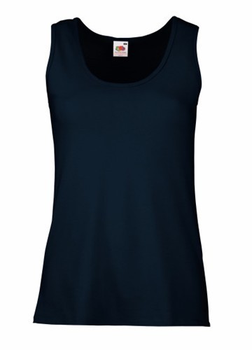 Fruit of the Loom, Ladies Valueweight Athletic Vest, ženska atlet majica, tamno teget, 2XL